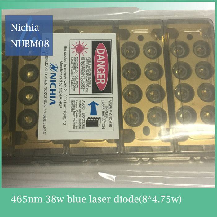 Nichia Laser Diode NUBM08 450nm 38w Powerful Blue LD